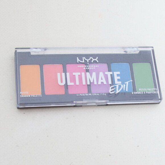 NYX PROFESSIONAL MAKEUP -ULTIMATE EDIT -Petite Eyeshadow Palette - Picture 1 of 3